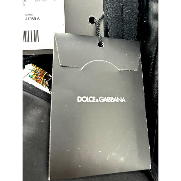 ⭐️SOLD⭐️ ONLY ONE! Dolce & Gabbana Queen of Hearts Corset Runway Gown NWT 40IT/S - Picture 12 of 13